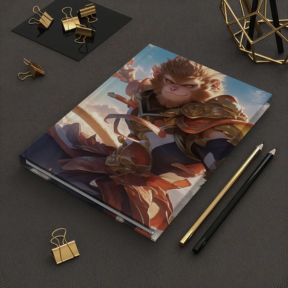 Sun Wukong Monkey King Clouds Fantasy Art – Notebooks