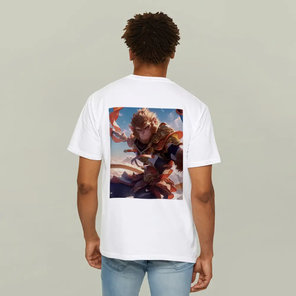Sun Wukong Monkey King Clouds Fantasy Art – T-Shirts