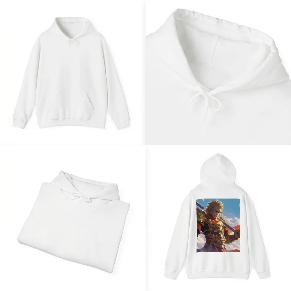 Sun Wukong Monkey King Golden Armor Sky – Hoodies