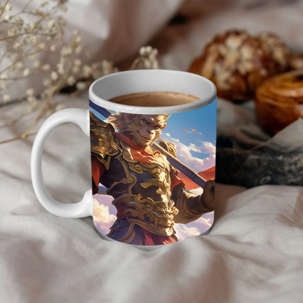 Sun Wukong Monkey King Golden Armor Sky – Mugs