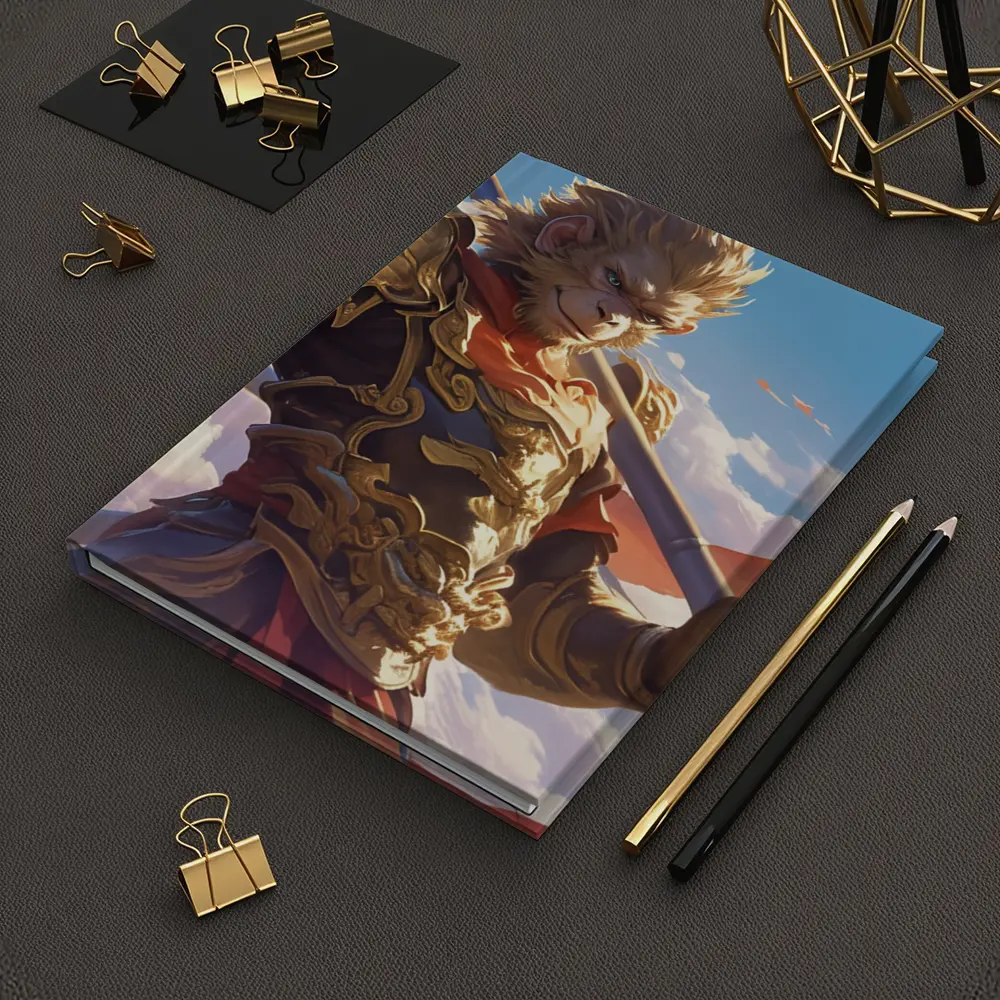 Sun Wukong Monkey King Golden Armor Sky – Notebooks