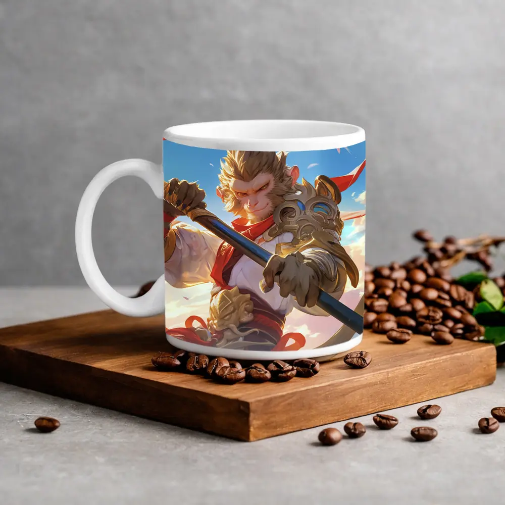 Monkey King Warrior Staff Sky Battle – Mugs