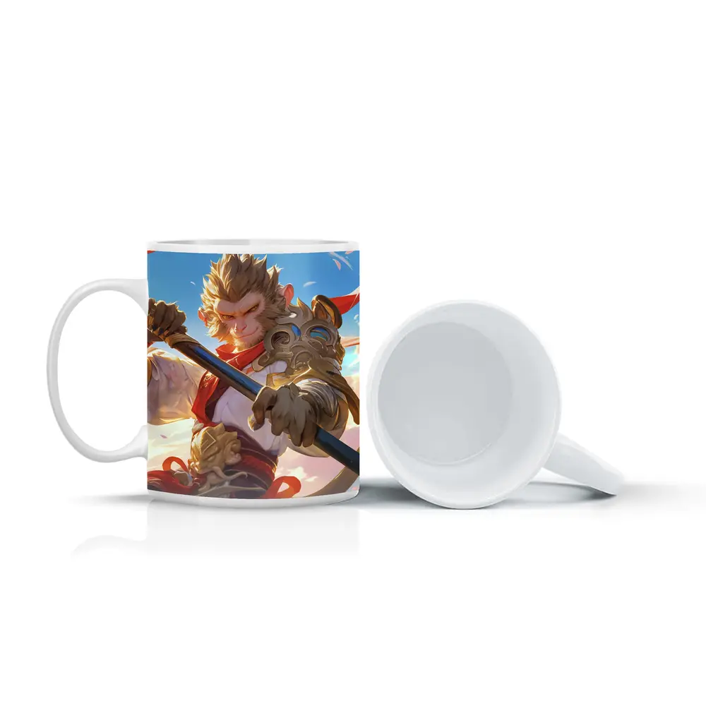 Monkey King Warrior Staff Sky Battle – Mugs
