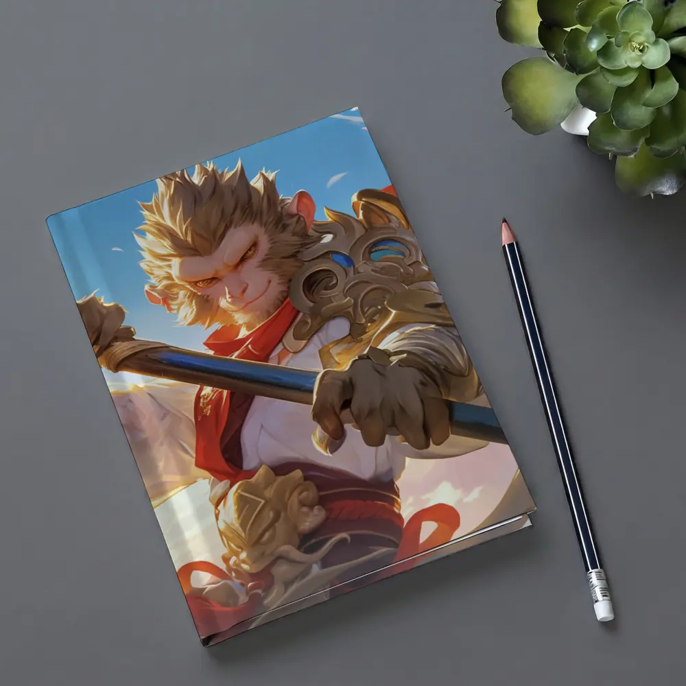 Monkey King Warrior Staff Sky Battle – Notebooks