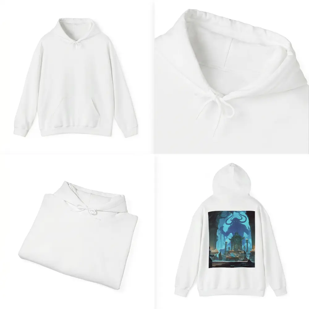 Dark Fantasy Ritual Hall Demon Summoning – Hoodies
