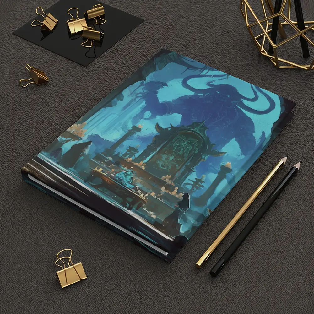 Dark Fantasy Ritual Hall Demon Summoning – Notebooks