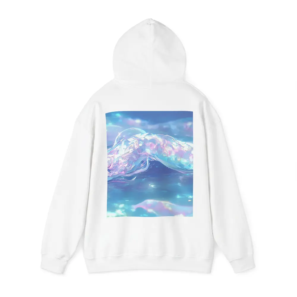 Anime Dragon Snake Swimming Blue Ocean Water – Hoodies