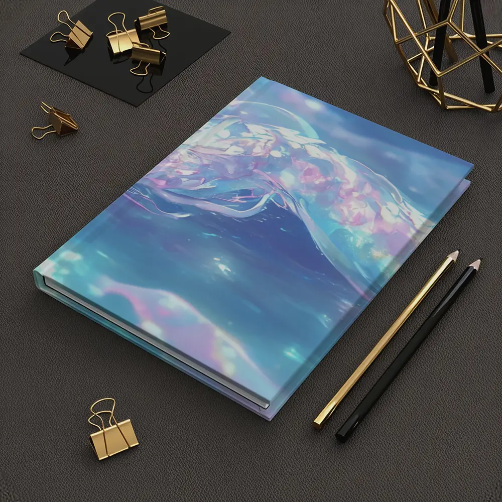 Anime Dragon Snake Swimming Blue Ocean Water – Notebooks