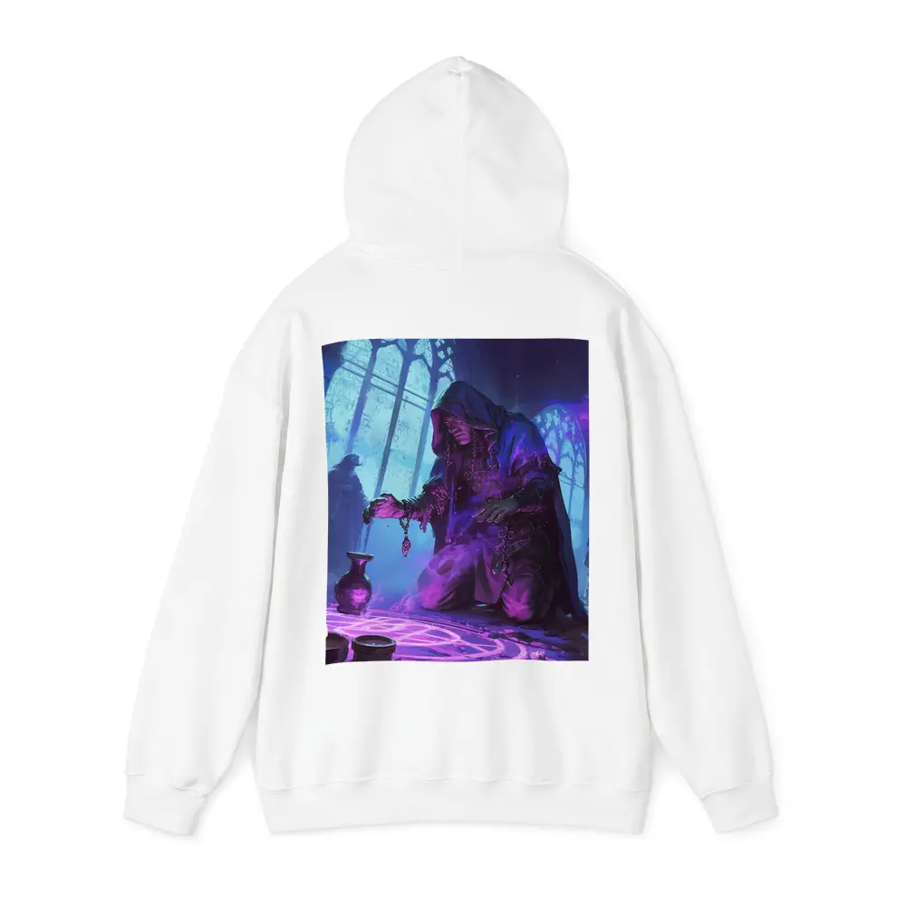 Dark Sorcerer Casting Magic Ritual Fantasy Art – Hoodies