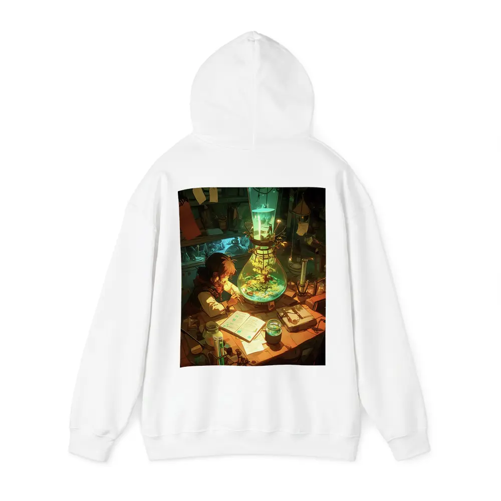 Anime Alchemist Boy Magical Lab Green – Hoodies