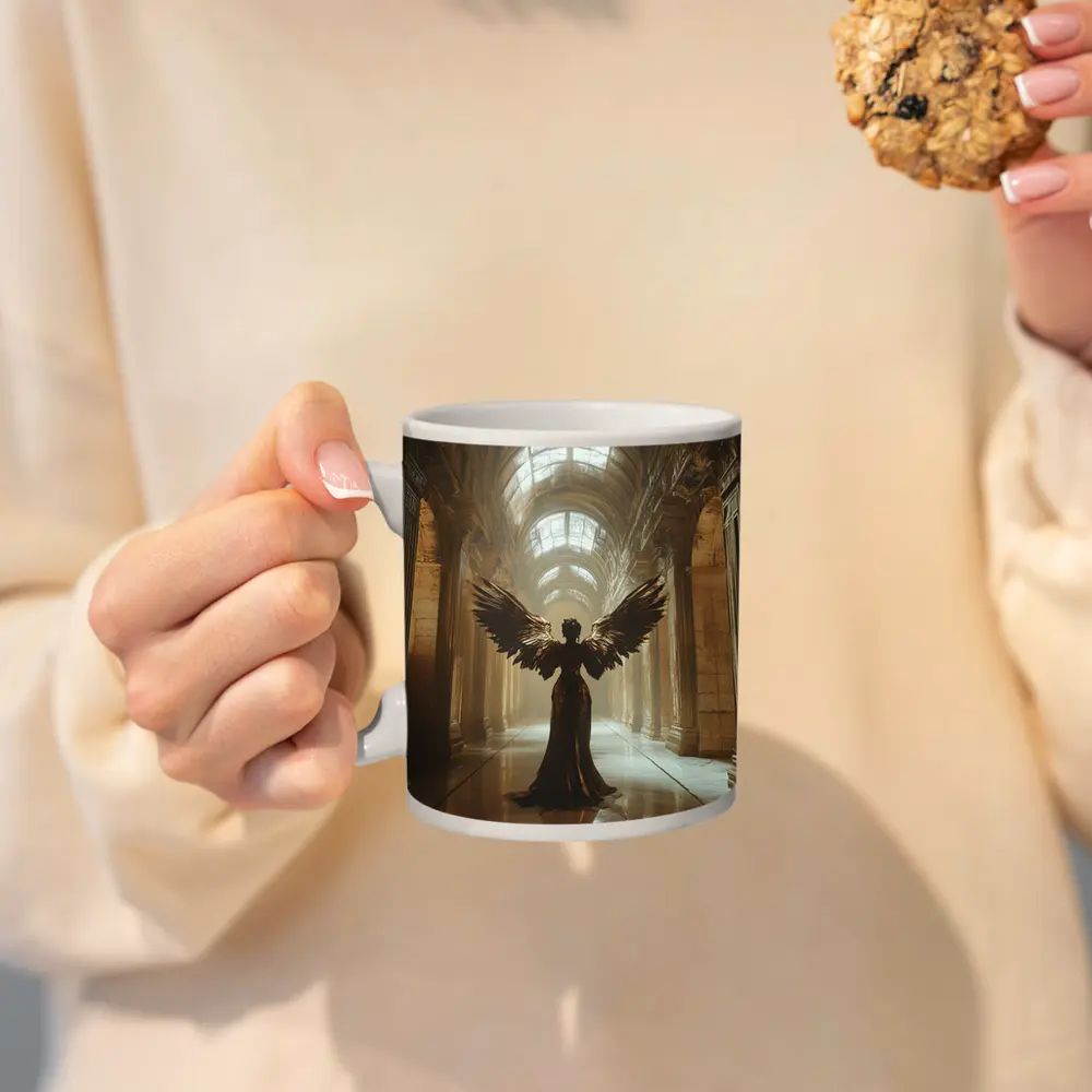 Dark Angel Wings Grand Marble Hall – Mugs