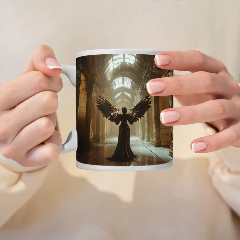 Dark Angel Wings Grand Marble Hall – Mugs