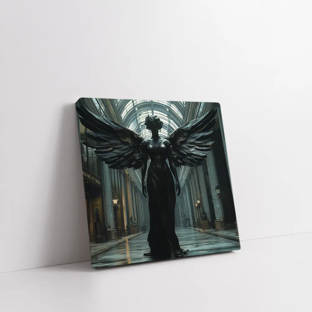 Dark Angel Wings Gothic Museum Hall – Wall Art