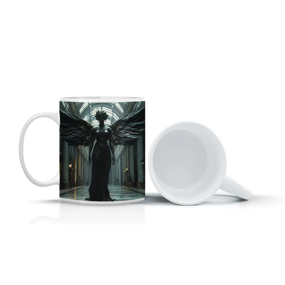Dark Angel Wings Gothic Museum Hall – Mugs