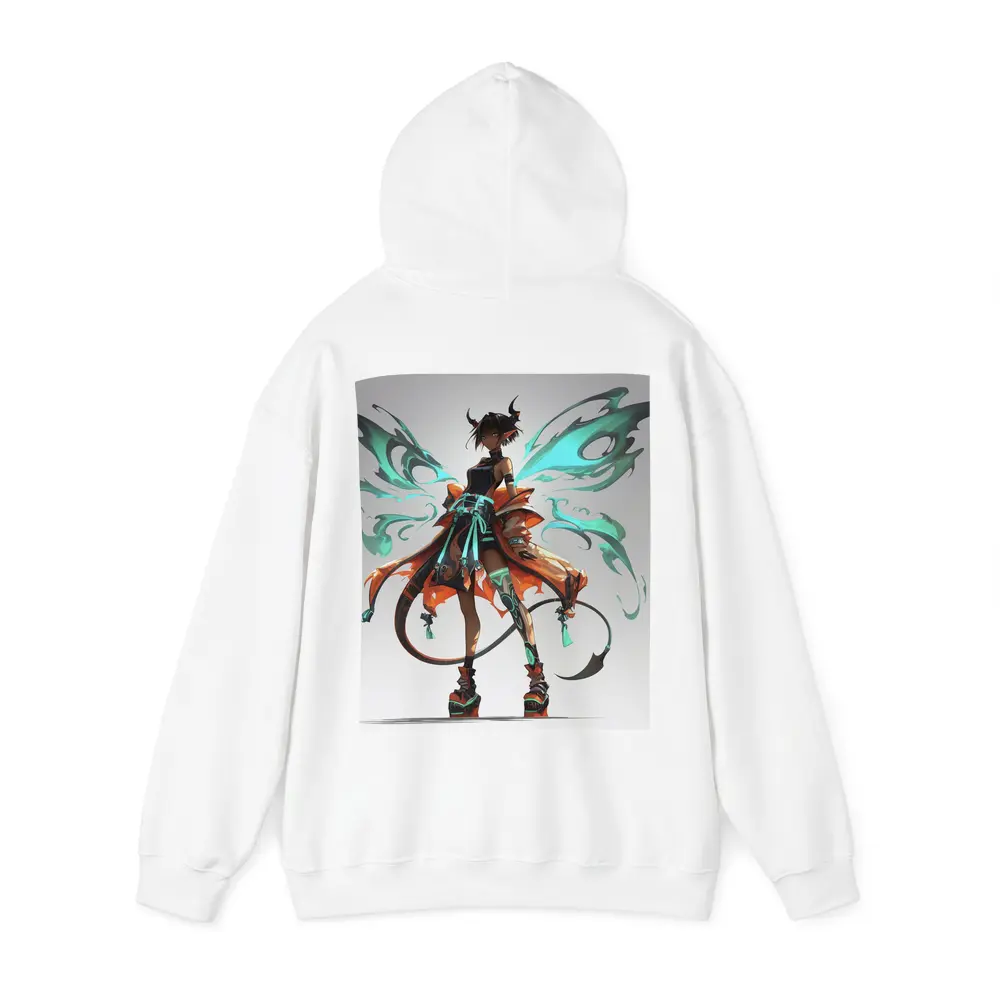 Anime Demon Fairy Girl Dark Fantasy Art – Hoodies