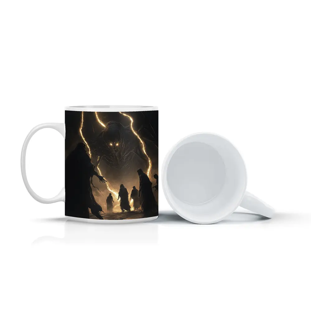Dark Monster Robed Figures Fantasy Art – Mugs