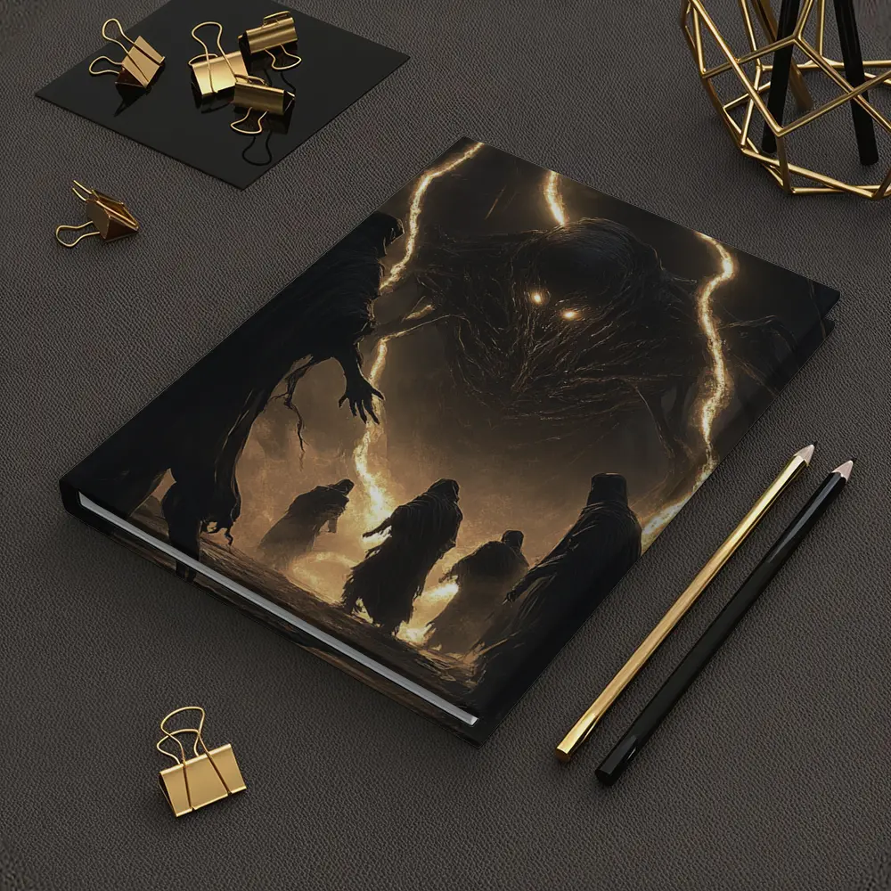 Dark Monster Robed Figures Fantasy Art – Notebooks