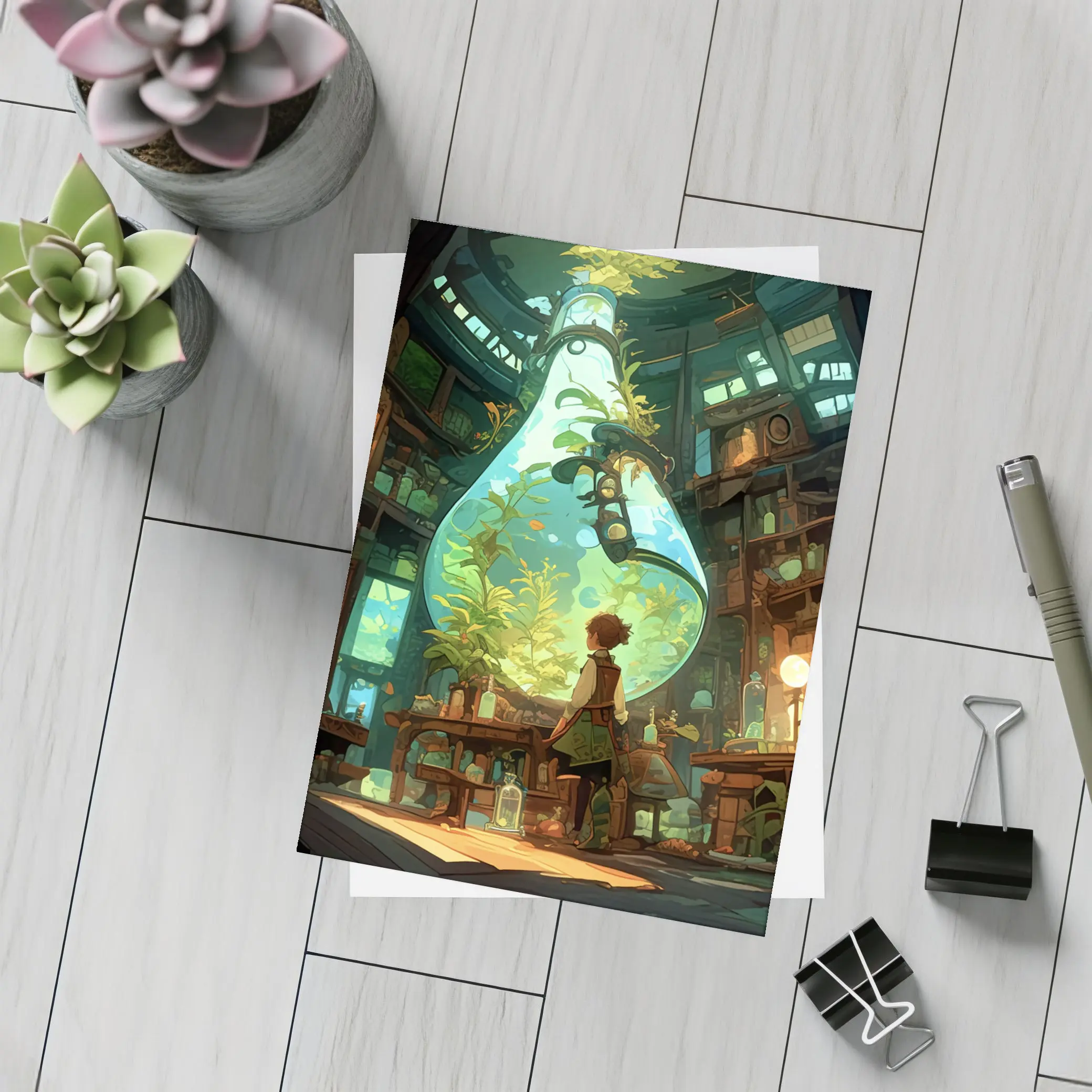 Anime Alchemist Laboratory Giant Potion Flask – Postcards