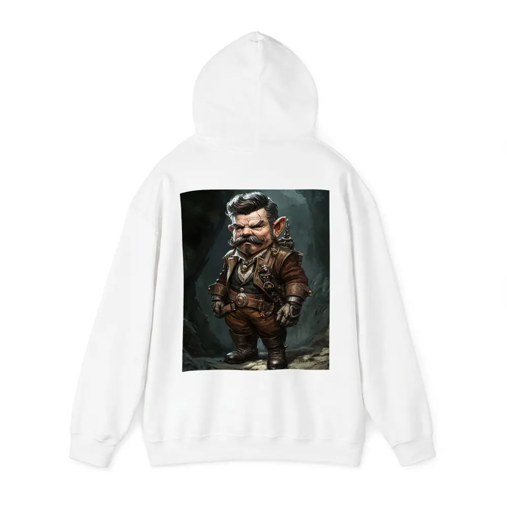 Grumpy Gnome Warrior Steampunk Cave Art – Hoodies