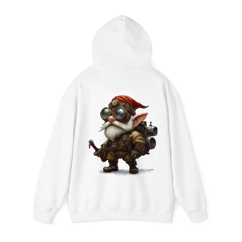 Steampunk Gnome Inventor Fantasy Character Art – Hoodies