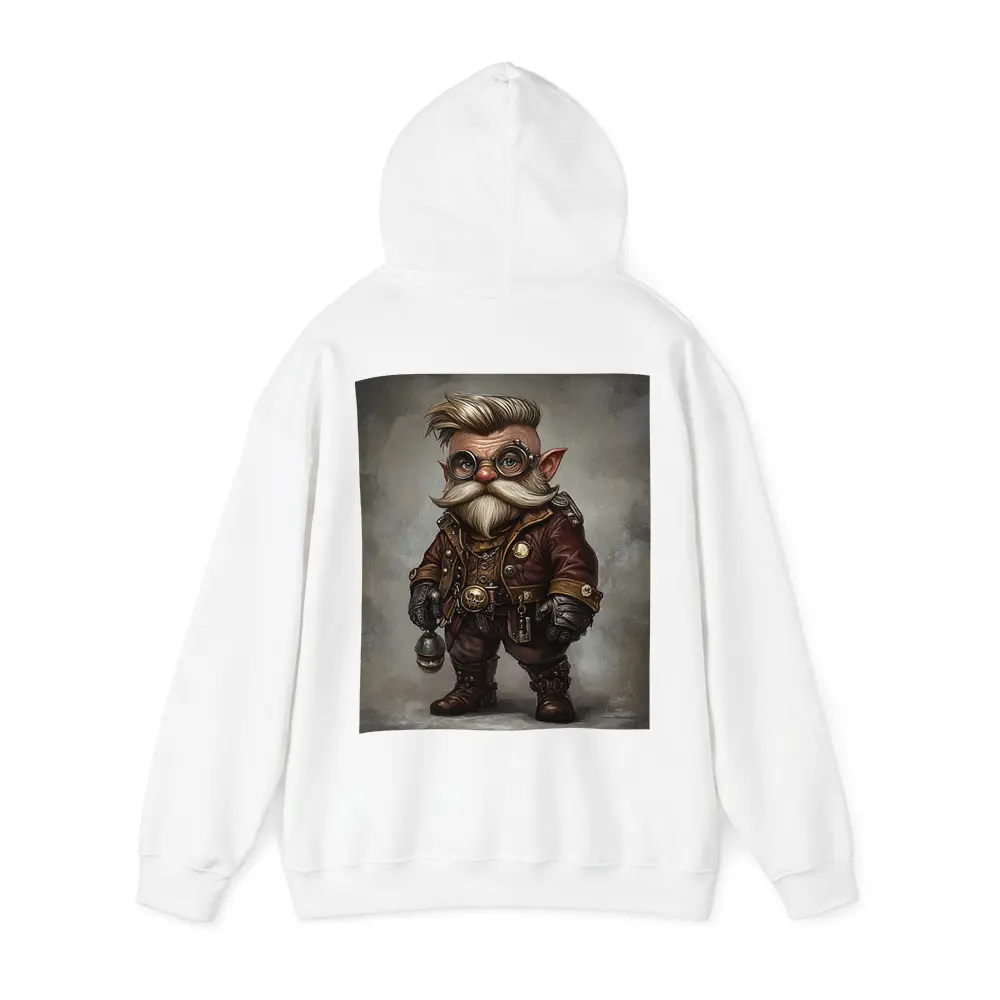 Steampunk Gnome Character Fantasy Art Brown – Hoodies