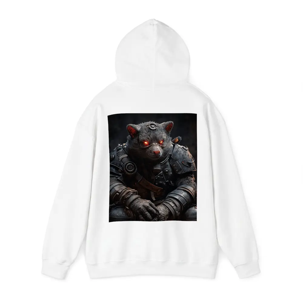 Armored Wombat Warrior Dark Fantasy Art – Hoodies
