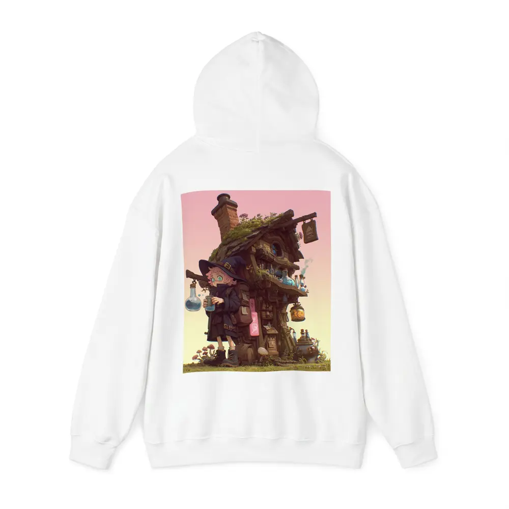 Anime Witch Girl Potion Shop Fantasy Art – Hoodies