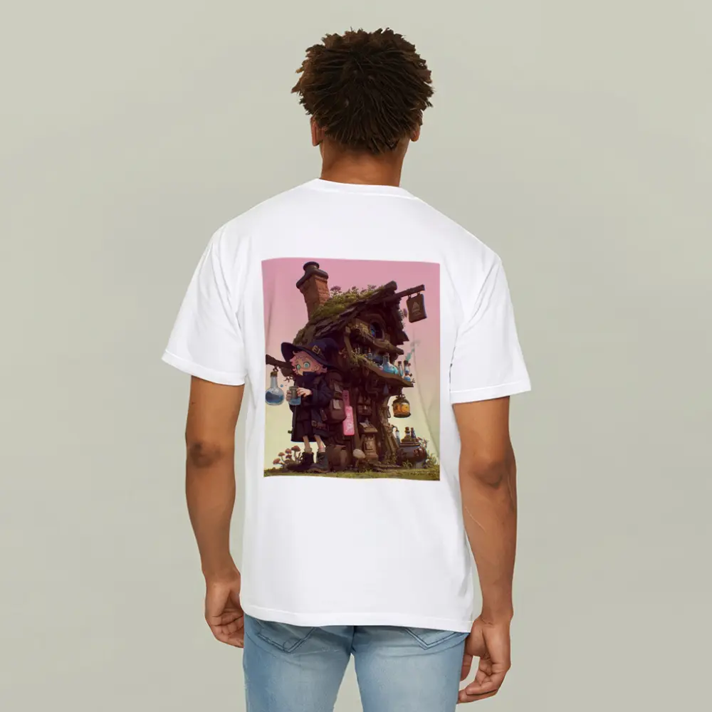 Anime Witch Girl Potion Shop Fantasy Art – T-Shirts