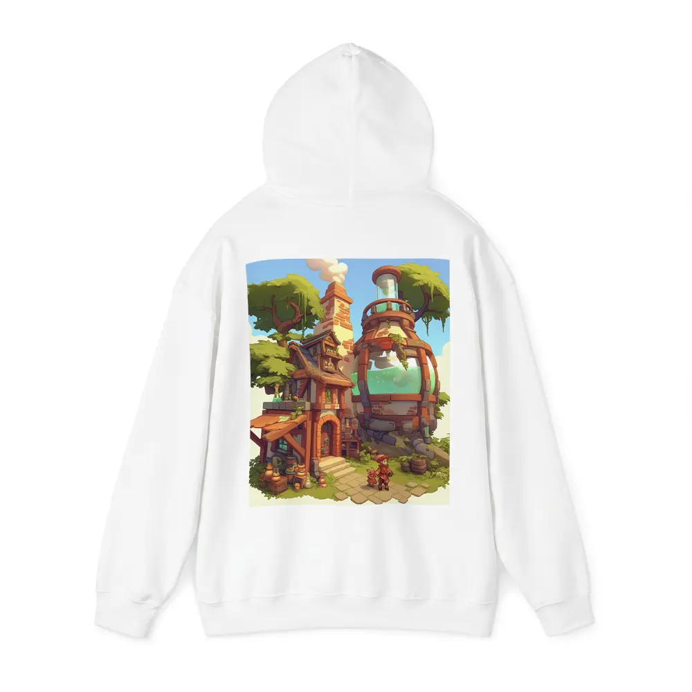 Fantasy Alchemist Shop Cartoon Game Art – Hoodies