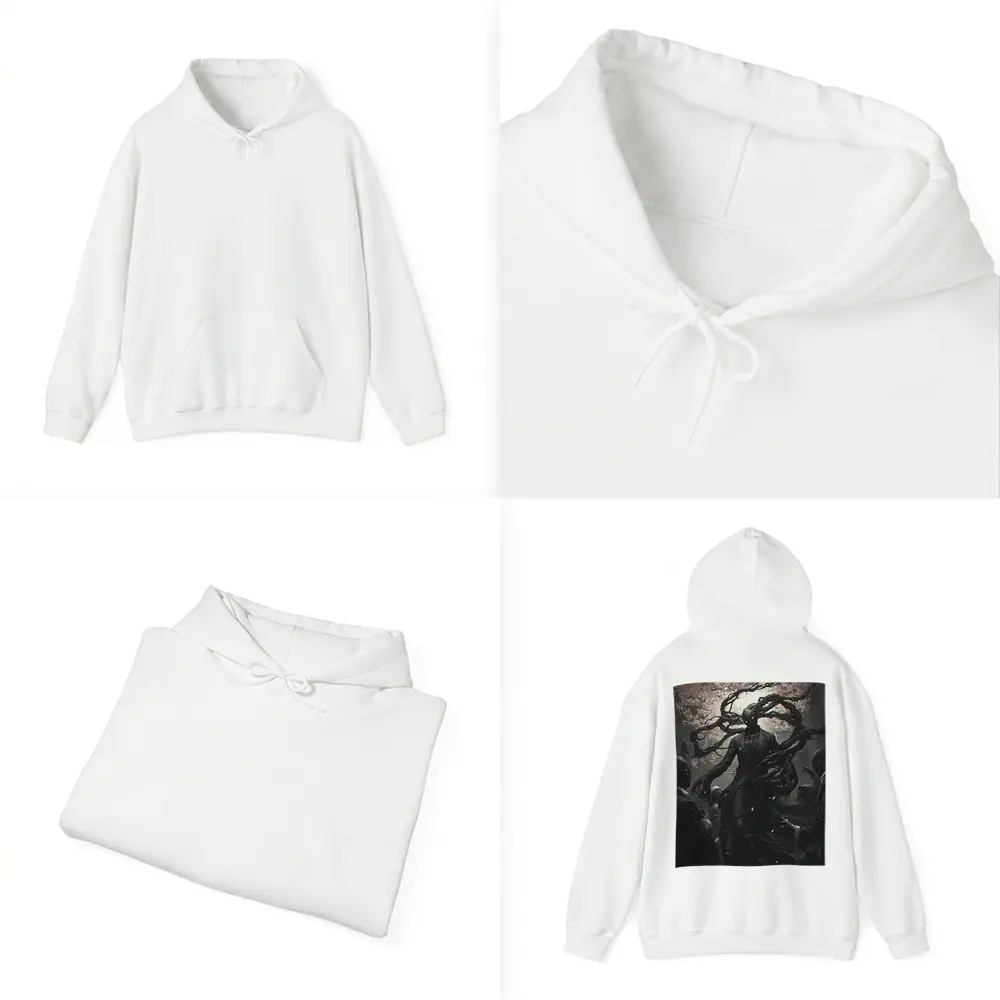 Dark Entity Cherry Blossom Gothic Fantasy Art – Hoodies