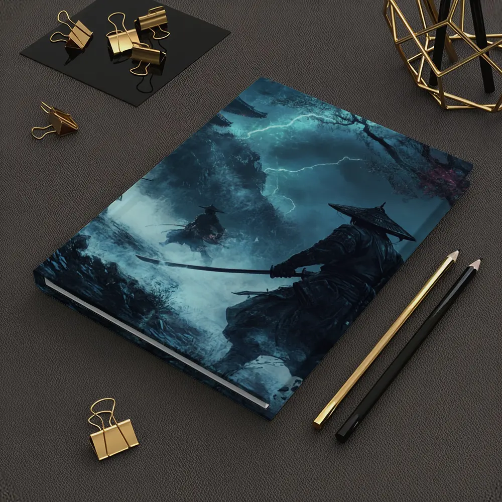 Samurai Warriors Storm Dark Mystical Temple – Notebooks