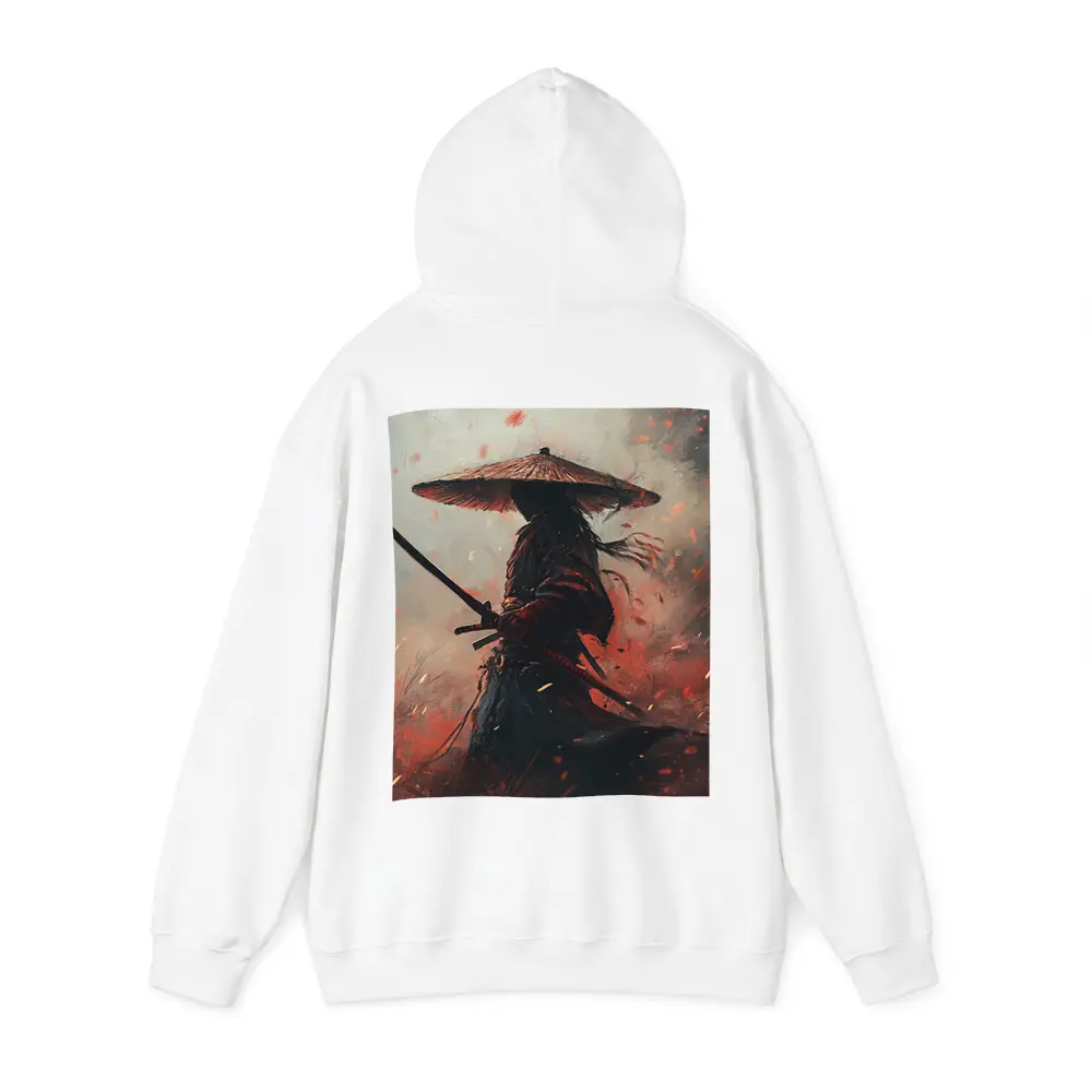 Samurai Warrior With Katana Ember Storm – Hoodies