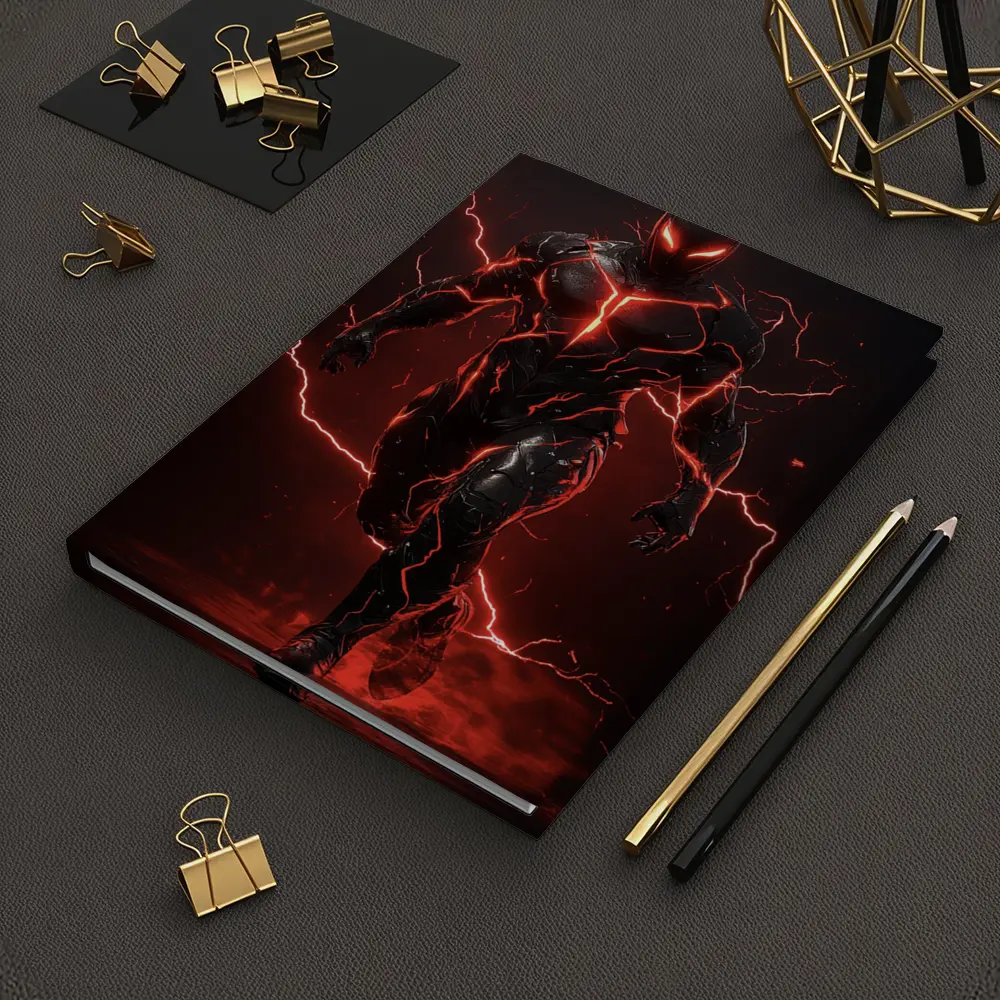 Dark Armored Hero Red Lightning Storm – Notebooks