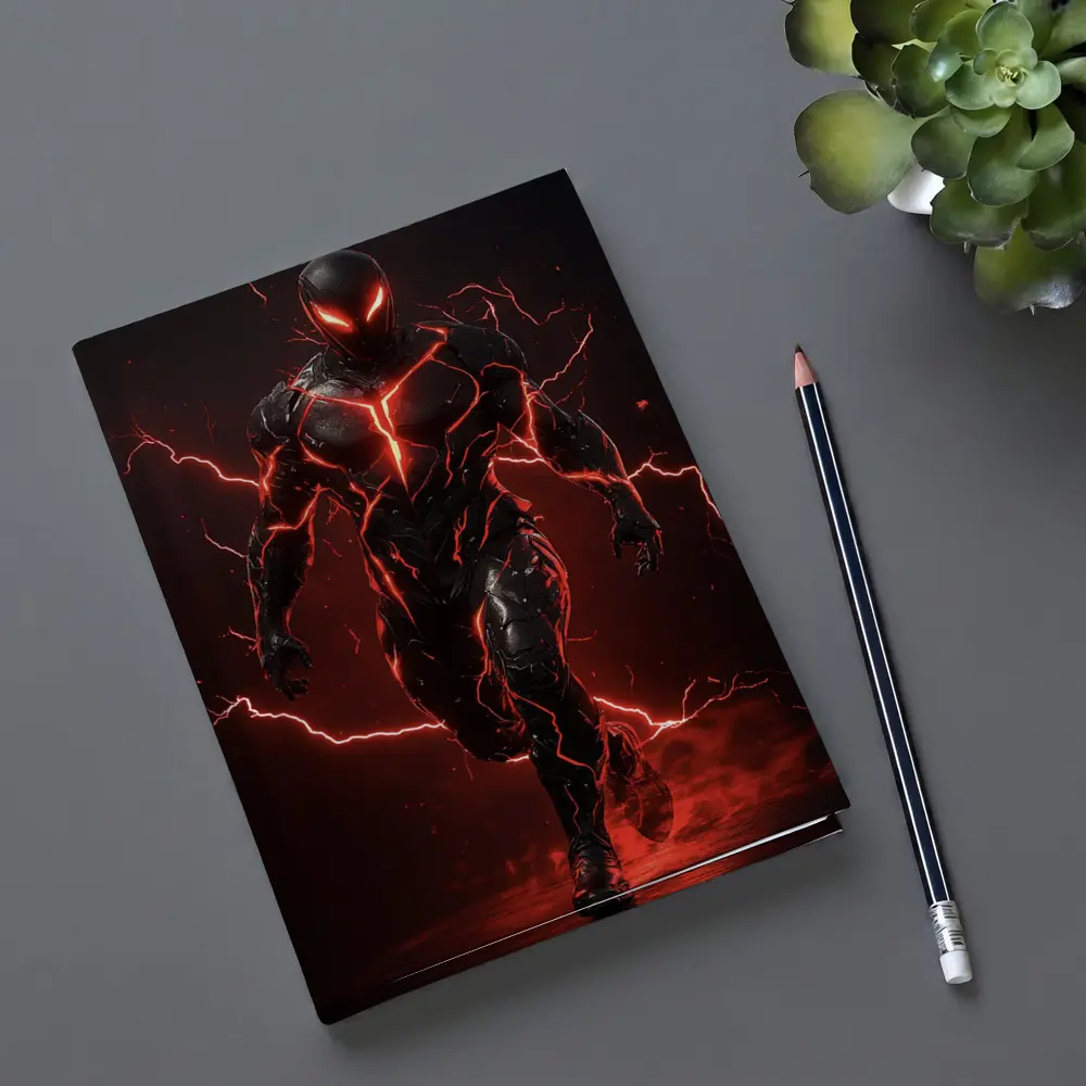 Dark Armored Hero Red Lightning Storm – Notebooks