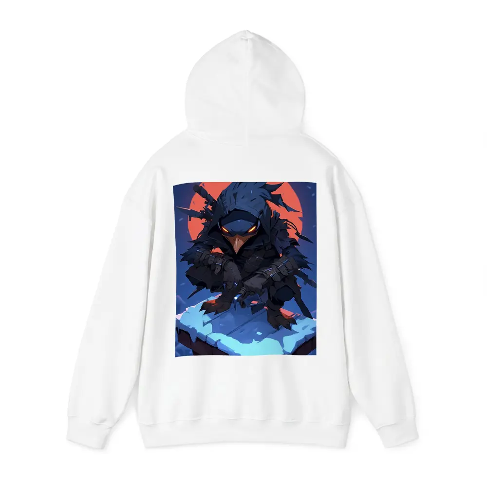Ninja Crow Warrior Dark Anime Night Art – Hoodies