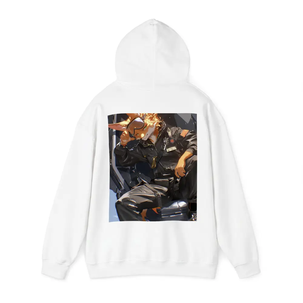 Fox Pilot Anime Art Fighter Jet – Hoodies