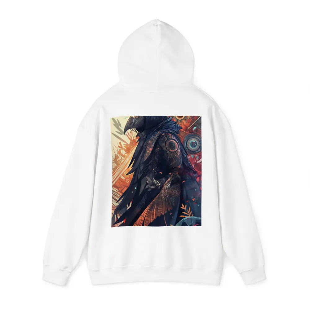 Plague Doctor Dark Fantasy Ornate Background – Hoodies