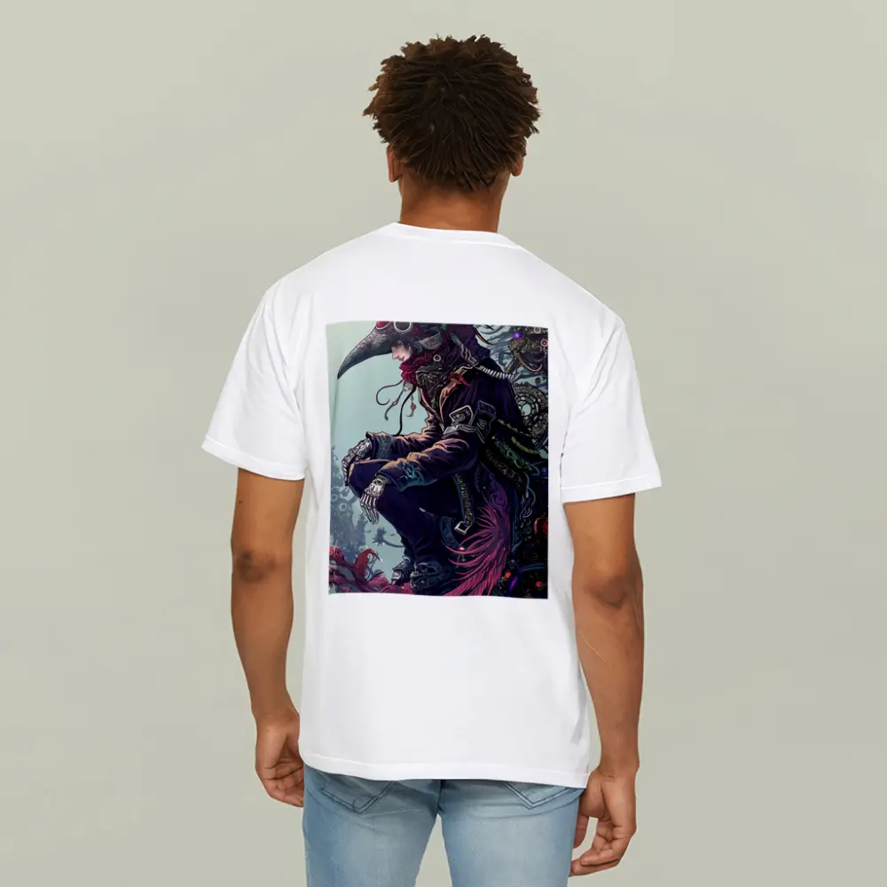 Plague Doctor Steampunk Fantasy Dark Art – T-Shirts