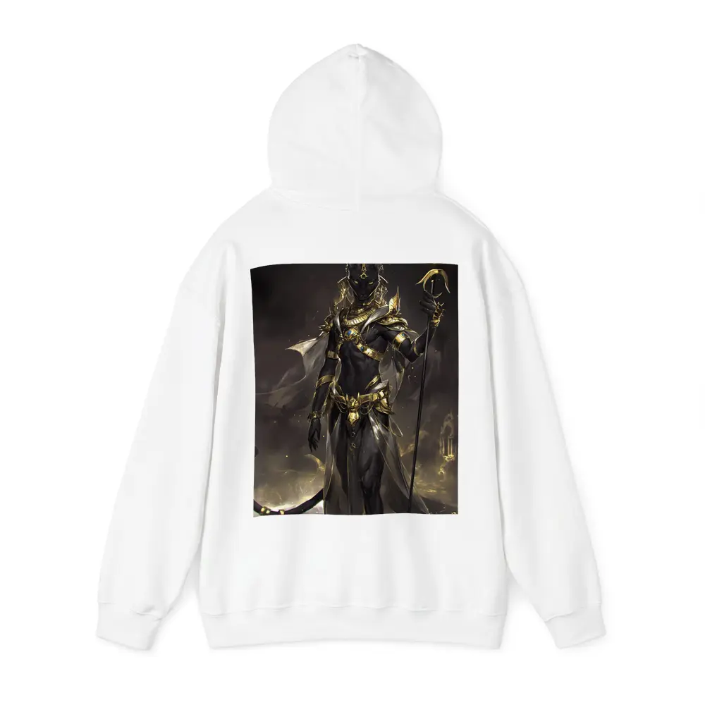 Anubis God Dark Fantasy Gold Armor – Hoodies