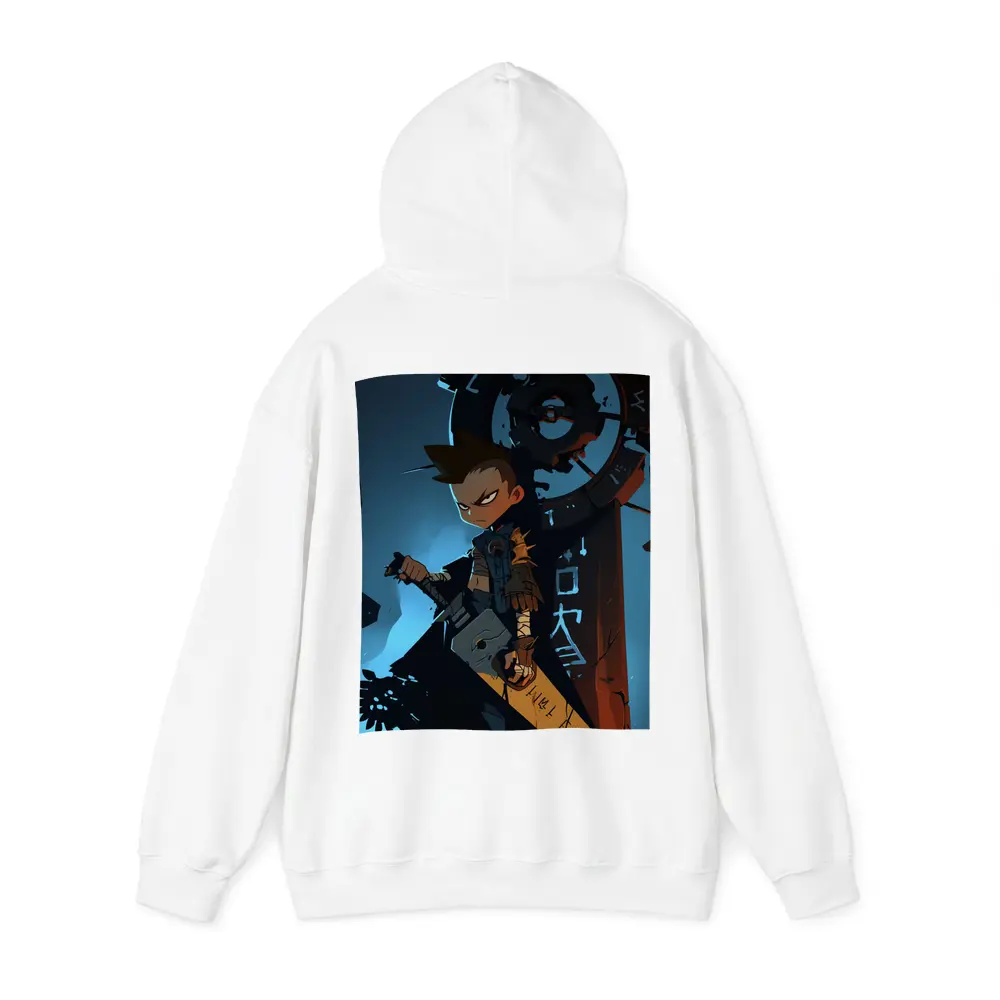 Anime Warrior Boy Dark Fantasy Art – Hoodies