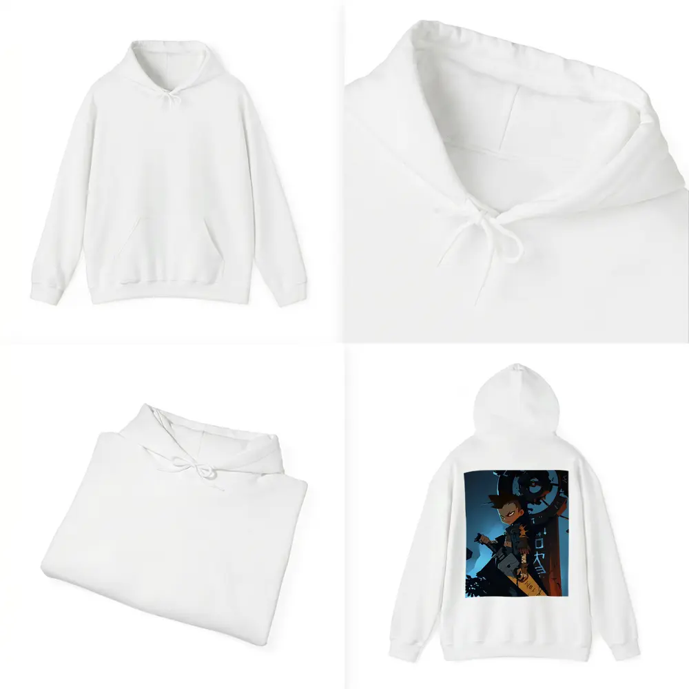 Anime Warrior Boy Dark Fantasy Art – Hoodies