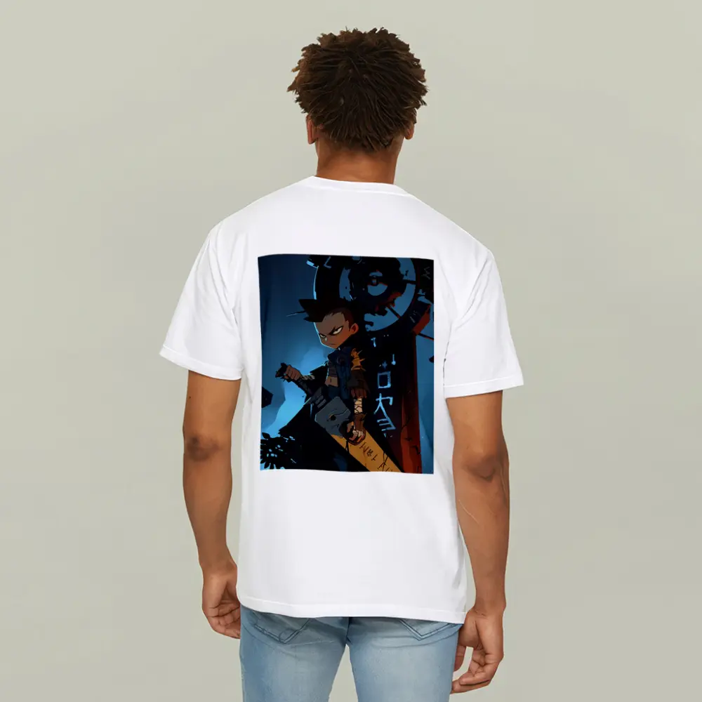 Anime Warrior Boy Dark Fantasy Art – T-Shirts