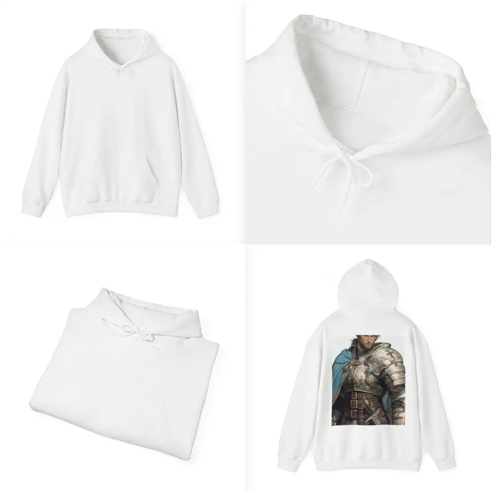 Armored Knight Warrior Anime Fantasy Art – Hoodies