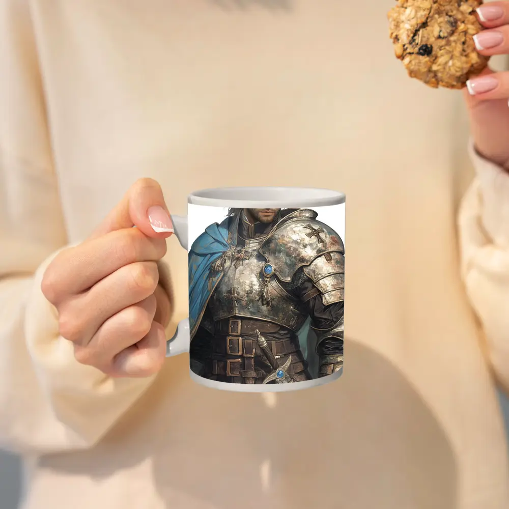 Armored Knight Warrior Anime Fantasy Art – Mugs