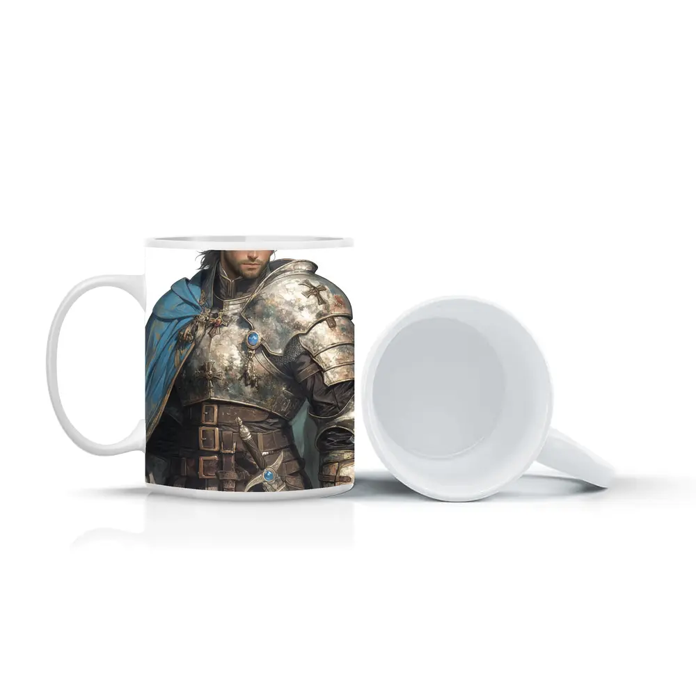 Armored Knight Warrior Anime Fantasy Art – Mugs