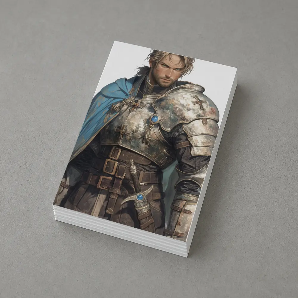 Armored Knight Warrior Anime Fantasy Art – Postcards