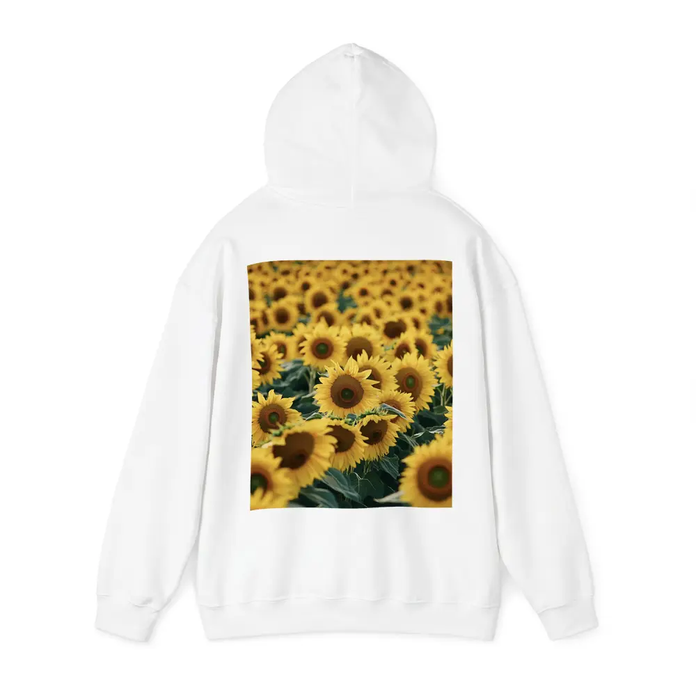 Sunflower Field Yellow Blooms Summer Landscape – Hoodies