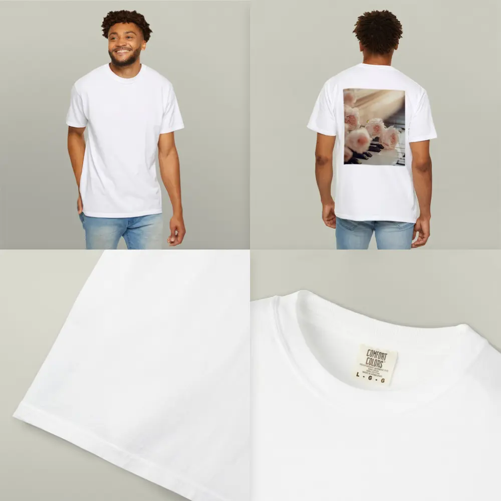Pink Roses Resting On Piano Keys – T-Shirts