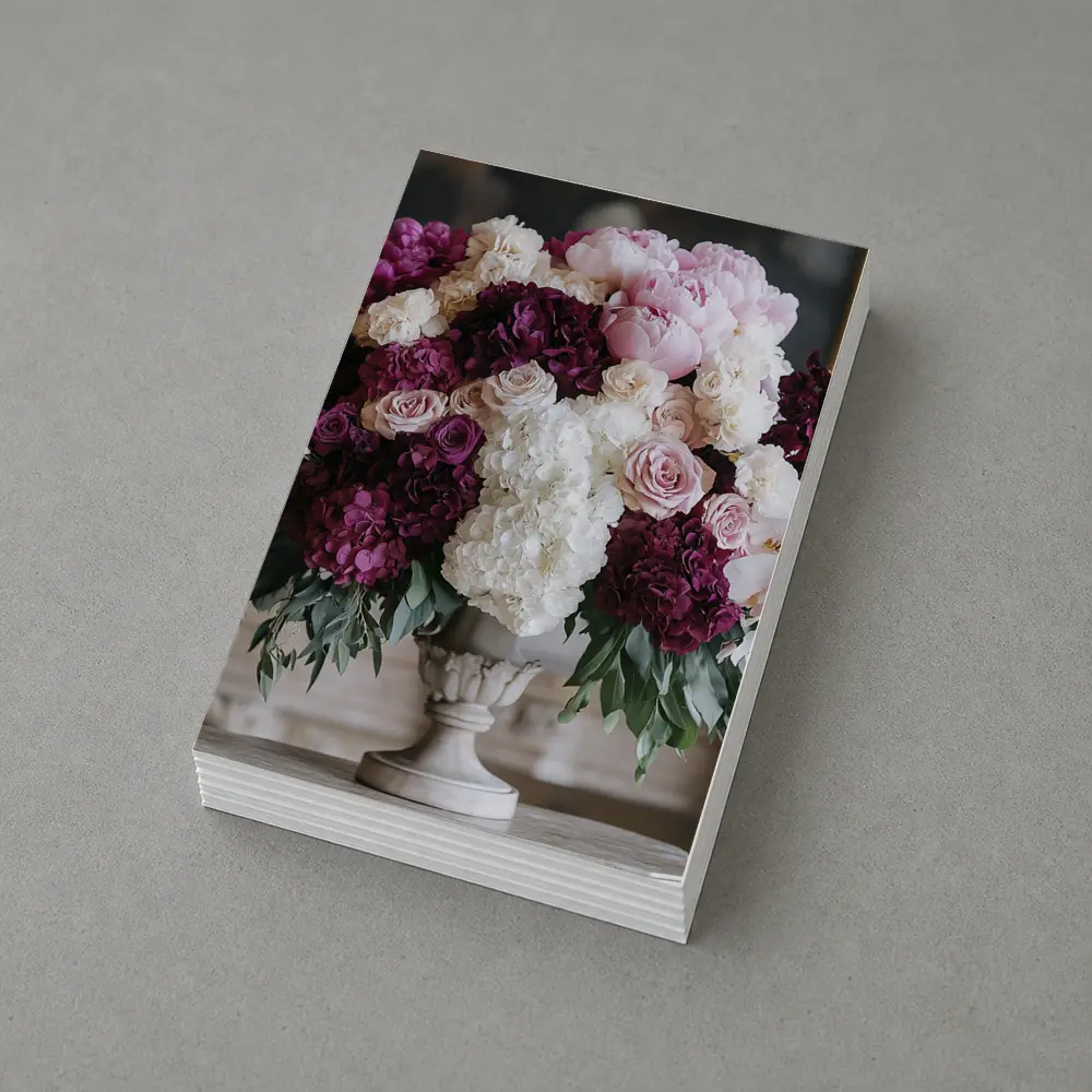 Peonies Hydrangea Roses Orchids Elegant Arrangement – Postcards