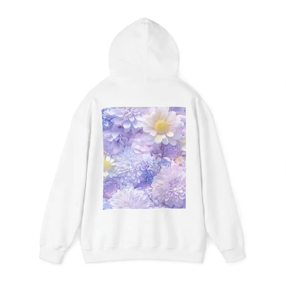 Pastel Purple Daisy Chrysanthemum Floral Mix – Hoodies